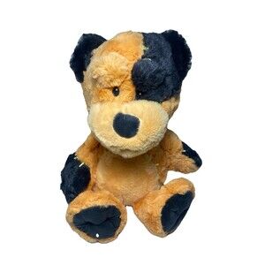 Gigglescape 11.5 Orange And Black Frankenbear Stuffed Animal Target Halloween